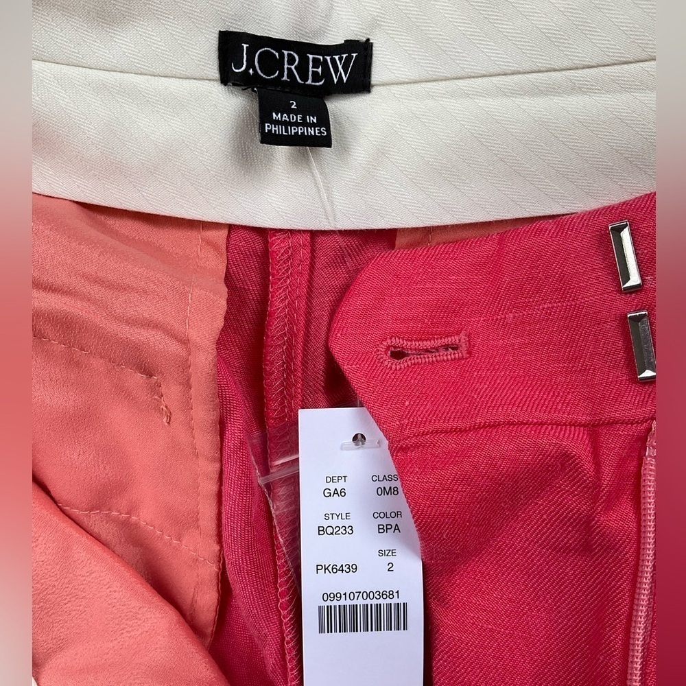 J. Crew High-rise Chelsea Linen/cupro Blend Short - Picture 7 of 8